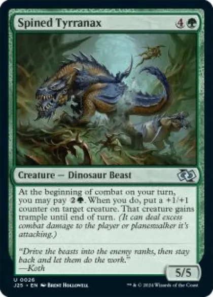 Spined Tyrranax - Jumpstart 2025