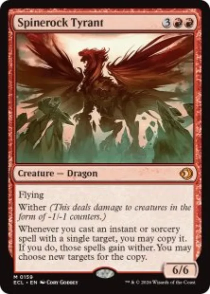 Spinerock Tyrant (foil) - Lorwyn Eclipsed