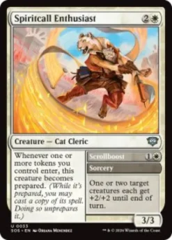 Spiritcall Enthusiast (foil) - Secrets of Strixhaven