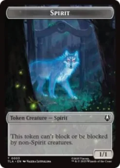 Spirit token (foil) (1/1) - Avatar: The Last Airbender