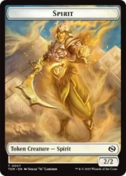 Spirit token (#7) (2/2) - Tarkir: Dragonstorm