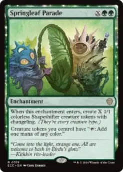 Springleaf Parade - Lorwyn Eclipsed Commander