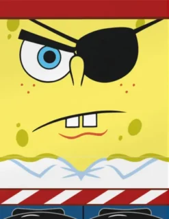Squaroes - SpongeBob SquarePants Deckbox [SB015]: Pirate SpongeBob