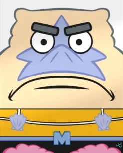 Squaroes - SpongeBob SquarePants Deckbox [SB010]: Mermaid Man