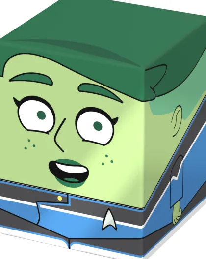 Squaroes - Squaroe Star Trek: Lower Decks Card Box: D'Vana Tendi