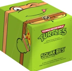 Squaroes - Squaroe Teenage Mutant Ninja Turtles Card Box: Michelangelo