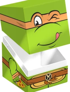 Squaroes - Squaroe Teenage Mutant Ninja Turtles Card Box: Michelangelo
