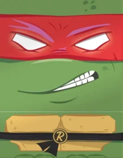 Squaroes - Teenage Mutant Ninja Turtles Deckbox [NT016]: Action Mode Raphael