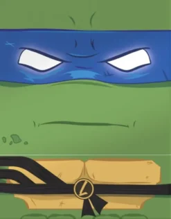 Squaroes - Teenage Mutant Ninja Turtles Deckbox [NT014]: Action Mode Leonardo