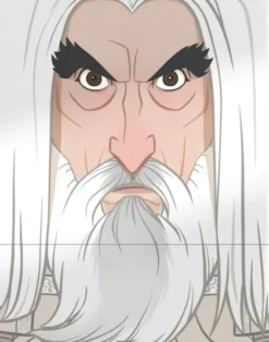 Squaroes - The Lord of the Rings Deckbox [LOTR014]: Saruman