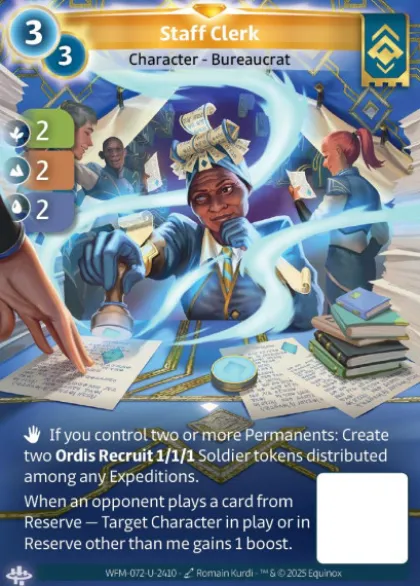 Staff Clerk (U-2410) - Altered Unique whispers