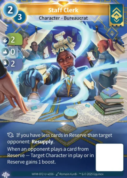 Staff Clerk (U-4036) - Altered Unique whispers