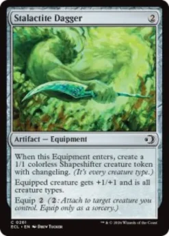 Stalactite Dagger (foil) - Lorwyn Eclipsed