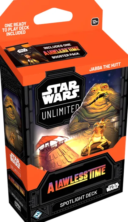 Star Wars: Unlimited - A Lawless Time Spotlight Deck: Jabba the Hutt