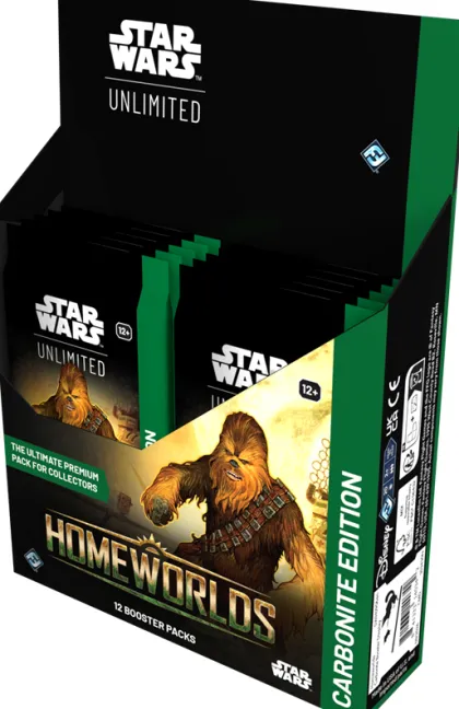 Star Wars: Unlimited - Homeworlds Carbonite Edition Boosterbox (12 boosters)
