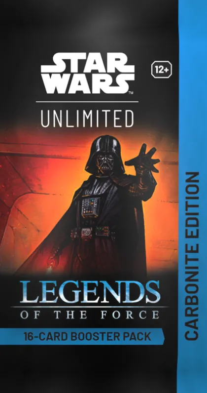 Star Wars: Unlimited - Legends of the Force Carbonite Edition Booster