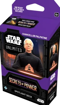 Star Wars: Unlimited - Secrets of Power Spotlight Deck: Chancellor Palpatine