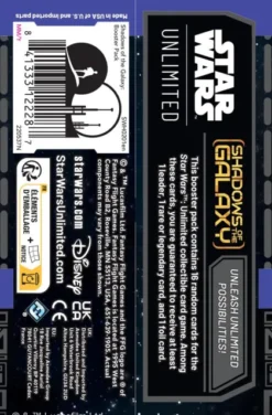 Star Wars: Unlimited - Shadows of the Galaxy Booster