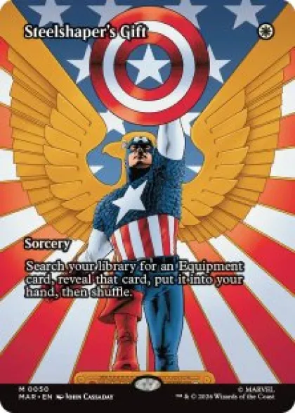 Steelshaper's Gift (#50) (borderless) - Marvel