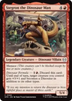 Stegron the Dinosaur Man (foil) - Marvel's Spider-Man