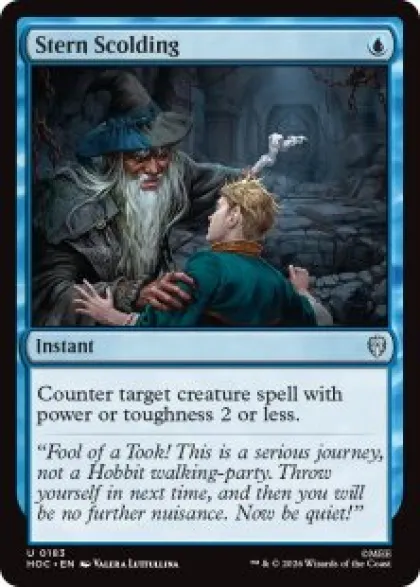 Stern Scolding - The Hobbit Scene Box Art Series