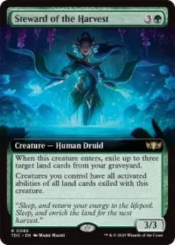 Steward of the Harvest (extended art) - Tarkir: Dragonstorm Commander Varianten