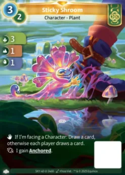 Sticky Shroom (U-3468) - skybound unique