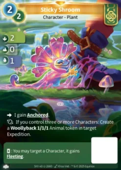 Sticky Shroom (U-2660) - skybound unique