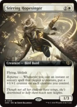 Stirring Hopesinger (foil) (extended art) - Secrets of Strixhaven Varianten