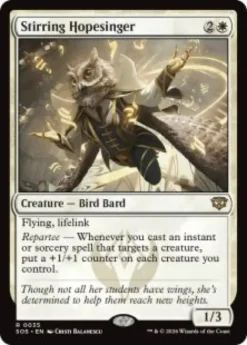 Stirring Hopesinger (foil) - Secrets of Strixhaven
