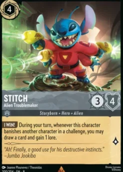Stitch, Alien Troublemaker (foil) - Reign of Jafar