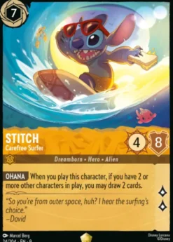 Stitch, Carefree Surfer (foil) - Fabled