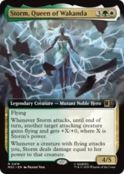 Storm, Queen of Wakanda (extended art) - Marvel Super Heroes Commander Varianten