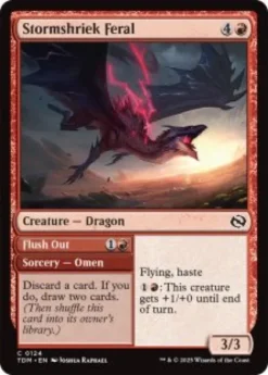 Stormshriek Feral (foil) - Tarkir: Dragonstorm