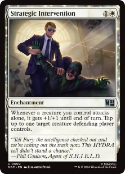 Strategic Intervention (foil) - Marvel Super Heroes Commander