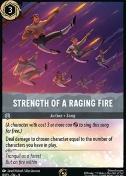 Strength of a Raging Fire (foil) - Promo Set 3