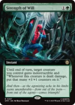 Strength of Will (foil) (extended art) - Marvel's Spider-Man Varianten