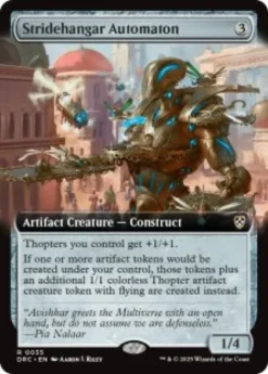 Stridehangar Automaton (extended art) - Aetherdrift Commander Varianten