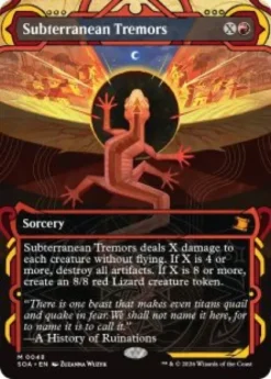 Subterranean Tremors (#048) (showcase) - Secrets of Strixhaven Mystical Archive