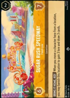 Sugar Rush Speedway, Finish Line - Azurite Sea