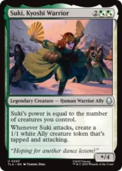 Suki, Kyoshi Warrior (foil) - Avatar: The Last Airbender