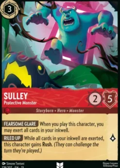Sulley, Protective Monster (foil) - Attack of the Vine
