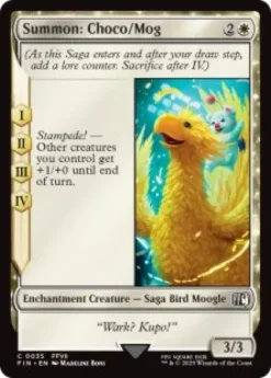 Summon: Choco/Mog - Final Fantasy