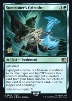 Summoner's Grimoire (foil) - Final Fantasy Prerelease Promo's