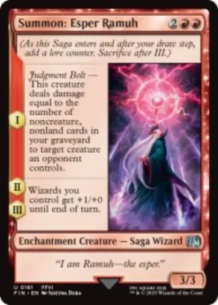 Summon: Esper Ramuh (foil) - Final Fantasy
