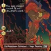 Summon: G.F. Ifrit (foil) (borderless) - Final Fantasy Varianten