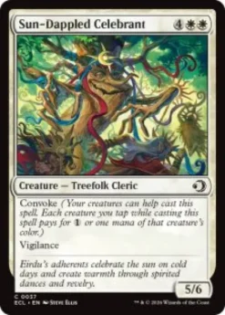 Sun-Dappled Celebrant (foil) - Lorwyn Eclipsed