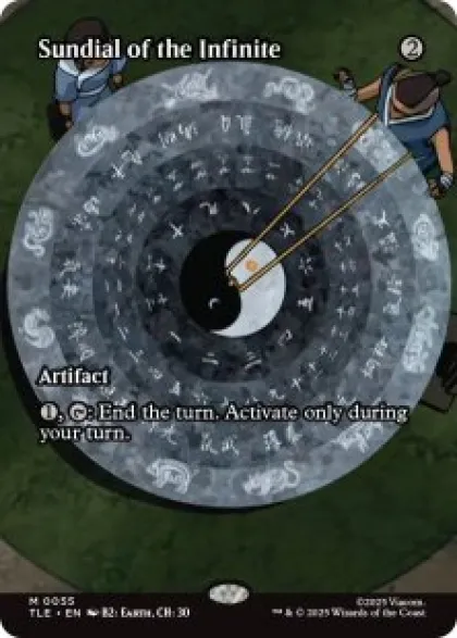 Sundial of the Infinite (foil) (borderless) - Avatar: The Last Airbender Eternal Varianten