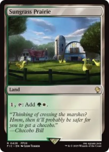 Sungrass Prairie - Final Fantasy Commander
