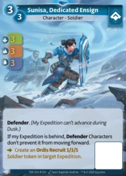 Sunisa, Dedicated Ensign (R) (1) (Jean Baptiste Andrier) - Altered Trial by Frost